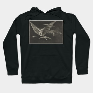 "A Way of Flying" by Francisco de Goya - 1815 (original works of art cleaned and restored) Hoodie